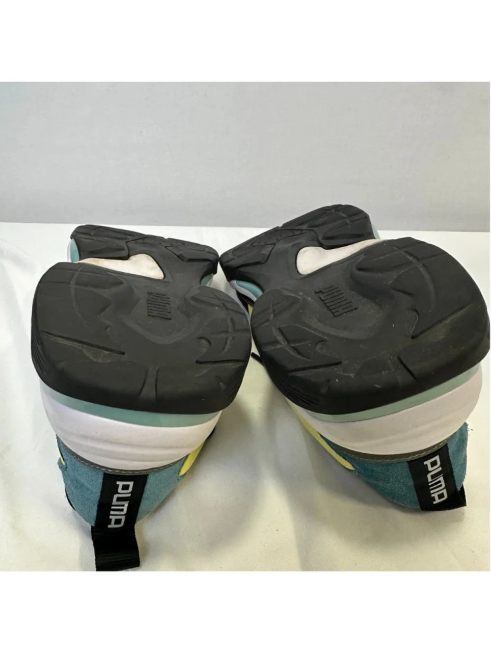 Puma Thunder Electric Black Multicolor Chunky Sneakers Men's Size 11.5